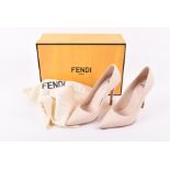 A pair of Fendi Decolte Nude ladies shoes size 36, in original box. CONDITION REPORT New and unworn.