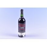 A bottle Quinta do Noval vintage Port 1970 with label 'shipped and bottled by Churtons Limited