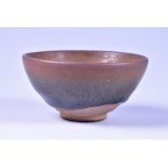 A small Chinese fur glazed earthenware bowl  4.5 cm high, 8.8 cm diameter.