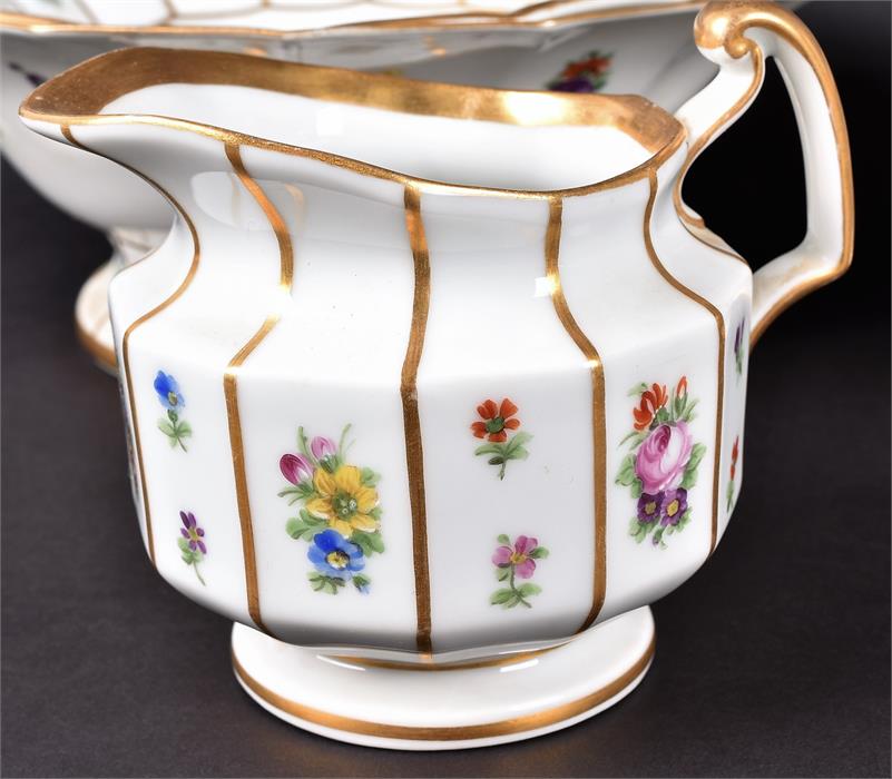 A Royal Copenhagen part coffee service in the Henriette pattern number 444, to include a coffee pot, - Image 7 of 13
