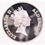 MIXED COINS, GREAT BRITAIN. Seventieth Birthday Of Her Majesty The Queen, Silver Proof Collection