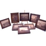 Frank Meadow Sutcliffe (1853-1941) British a collection of eight sepia signed photographs, to