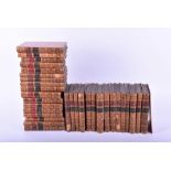 Antiquarian German works consisting Schillers Sammtliche Werke, 12 volumes, Stuttgart and