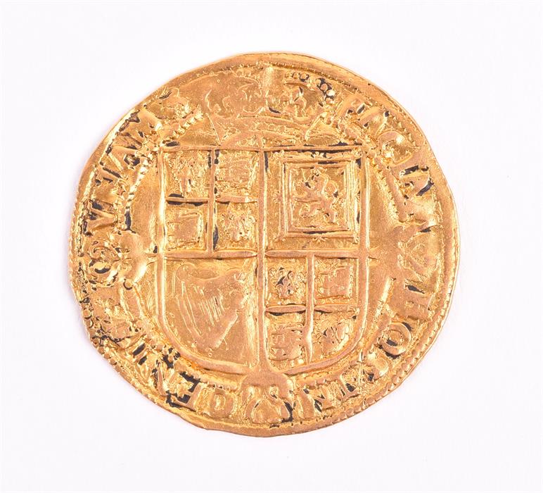JAMES I, 1603-25. LAUREL Third coinage, 1619-25, mm. thistle. Obv: Laureate bust left. Rev: - Image 6 of 6