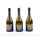 Three bottles of 1990 Cuvee Dom Perignon Vintage Champagne  750ml, 12.5% Vol. (3)
