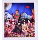 The Rolling Stones, Michael Cooper, a front cover photo for Satanic Majesties LP cover showing the