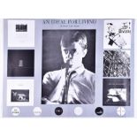 Joy Division, An Ideal for Living, a history of Joy Division original poster with 4 fold marks, 72