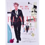 David Bowie, Reality, a UK LP promotional advertising poster, in very good condition, advertising