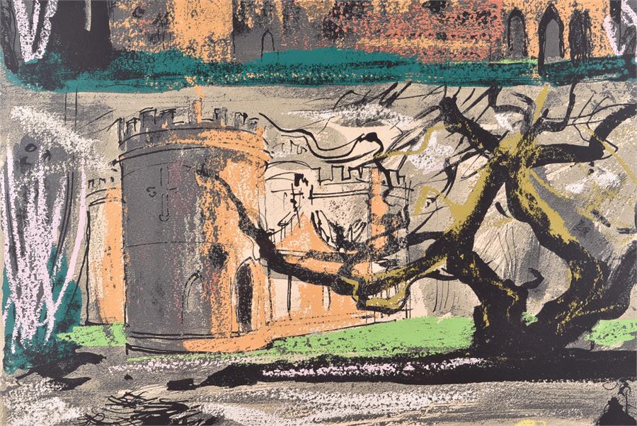 John Egerton Christmas Piper CH (1903-1992) British 'Clytha Castle', Wales, limited edition - Image 2 of 6
