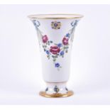 A William Moorcroft for James Macintyre & Co '18th Century' pattern vase of trumpet form on a
