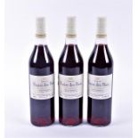 Three bottles of Creme a la Fraise Des Bois Domaine Sathenay Gevrey Chambertin 700ml, 16% vol. (3)