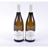 Two bottles of Corton Charlemagne Grand Cru Domaine Rollin Pere et Fils 2003 75cl, 13.5% vol.