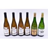 Four bottles of Domaine Des Forges 2015 Coteaux Du Layon St Aubin together with a Domaine Petits