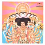 Jimi Hendrix Experience, signed original inner gatefold German Polydor first pressing LP of Axis