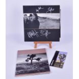 U2: The Joshua Tree, fully signed LP cover together with Joshua Tree map and tour programme, with