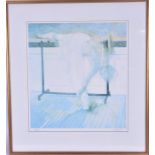 Robert Heindel (20th century) British a ballerina at the barre, limited edition print numbered 198/