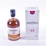 A bottle of Strathisla Speyside single malt Scotch whisky aged 12 years, in original box, 700ml, 40%