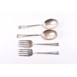 A mid 20th century American silver flatware circa. 1940, by R. Blackinton & Co, in the Marie