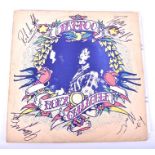 Rory Gallagher: Tattoo, signed LP, signed by Rory Gallagher and other band members signed at