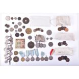 A mixed collection of circulated British and worldwide coinage to include mixed European examples,