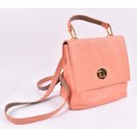 Coccinelle YV3141001 290 pompello minibag  the calf leather body in natural textured finish is