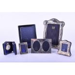 A collection of six assorted contemporary photograph frames each boxed, various dates and makers,