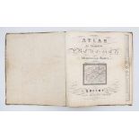 "Atlas des Königreichs Preussen", in siebenundzwanzig Blättern. Vollständig. Altersspuren, rest.