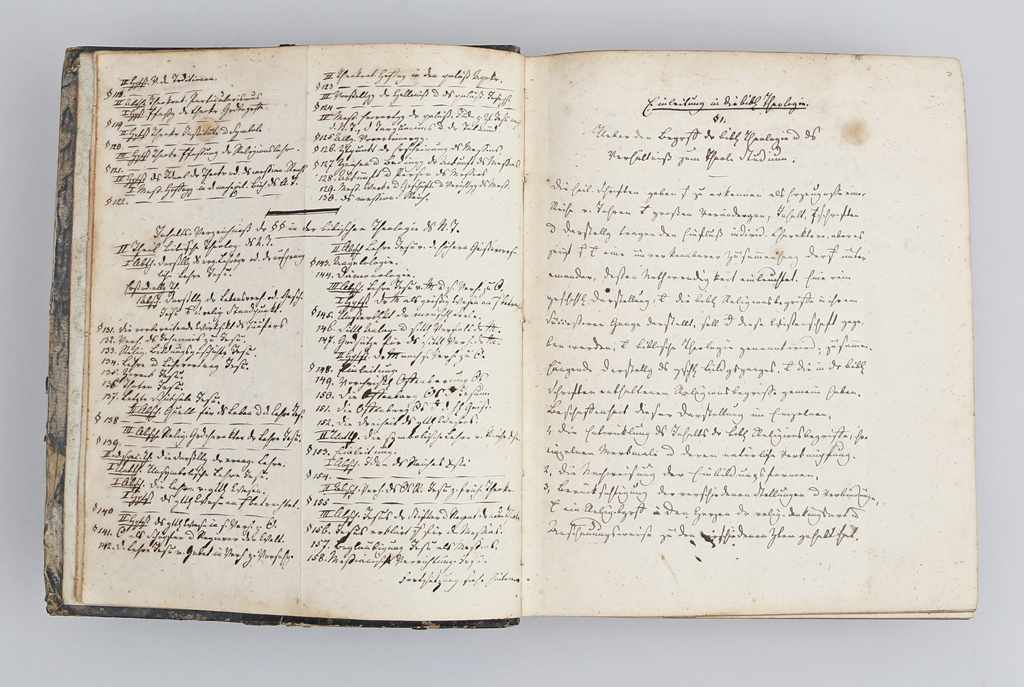 Buch mit handschriftlichen Text von 1832/33, mit 546 Seiten. Alters- und Gebrauchsspuren. - Image 2 of 2
