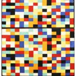 Richer, Gerhard (geb. 1932 Dresden), nach Zwei kleine Teppiche nach dem Gemälde "1024 Farben" von