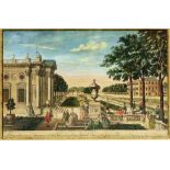 Stevens, John (um 1752)"A View of BILNITZ in Saxony, one of the PALACES of the King of Poland...",