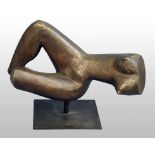 Reuter, Erich Fritz (1911-1997)Skulptur "Weiblicher Torso I" (auch "Torso 57"; "Sylphide"). Bronze