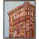 Puschmann, Sonja (geb. 1956 Berlin)"Flatiron Fifth Ave/Broadway", so verso betitelt, sign. und