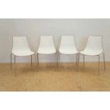 Serie van 4 3D Pedrali stoelen
