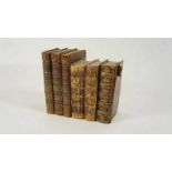 Lot van 6 boeken, w.o. 2 delen van Paul Scarron - Oeuvres de Monsieur Scarron - 1737, 3 delen van