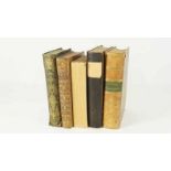 Lot van 5 div. oude boeken w.o. Defense de La Chronologie Fondee Sur Les Monumens de L'Histoire