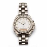 Breitling, New Pluton 3100, stalen polshorloge, quartz met witte wijzerplaat. Ref nr. A51037 /