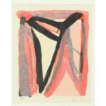 Bram van Velde (1895-1981) Abstracte compositie litho, gesign. r.o., 83/100, 39 x 30 cm. [1]