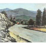 Paul van Eeden (1907-1996) Berglandschap doek, gesign. r.o., '63, 50 x 60 cm. [1]