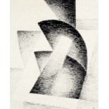 Toon Kelder (1894-1973) Abstracte compositie pentekening / gouache, gesign. l.o., 58 x 47 cm. [1]