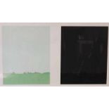 Jeroen Henneman (geb. 1942) 'Dag en nacht' druk, gesign. l.o., '74, 65 x 90 cm. [1]