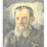 Jan Kruysen (1874-1938) Portret van een man met baard doek, gesign. l.o., 1923, 60 x 53 cm. [1]