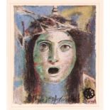 Gerti Bierenbroodspot (geb. 1940)Vrouwfiguur gouache, gesign. m.o., 1998, 32 x 23 cm. [1]
