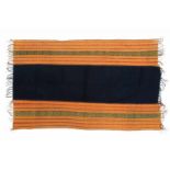 Timor, Insana Oelolok, men's wrap,hand spon cotton with diamond patterns, fringes 207 x 102 and