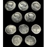 Ancient Coins from Various Properties