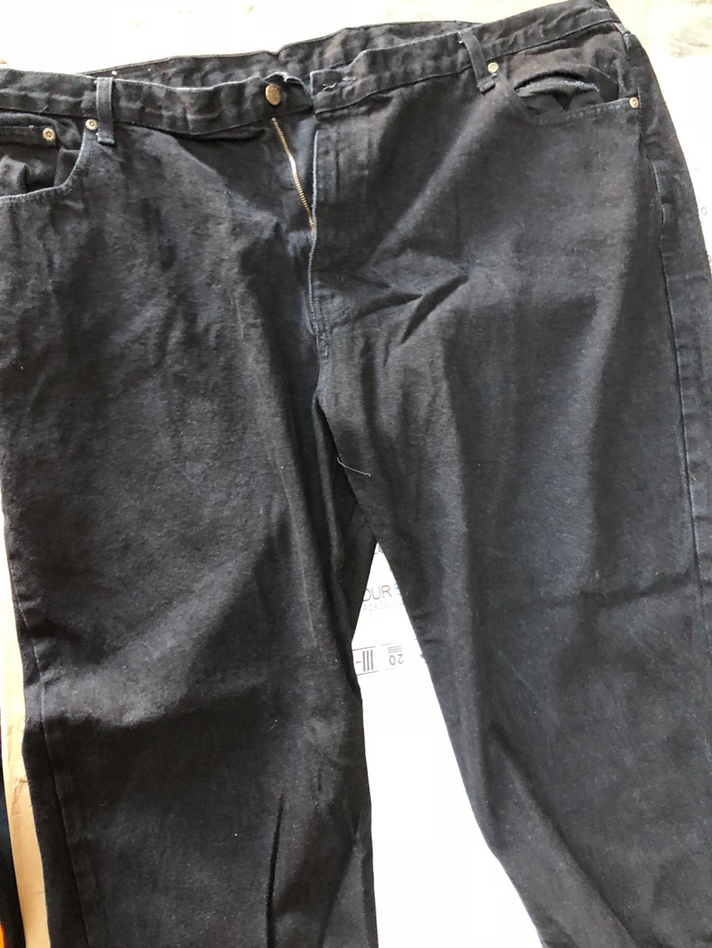 1 BRAND NEW MEN'S BLACK EURO*DENIM JEANS SIZE 38"