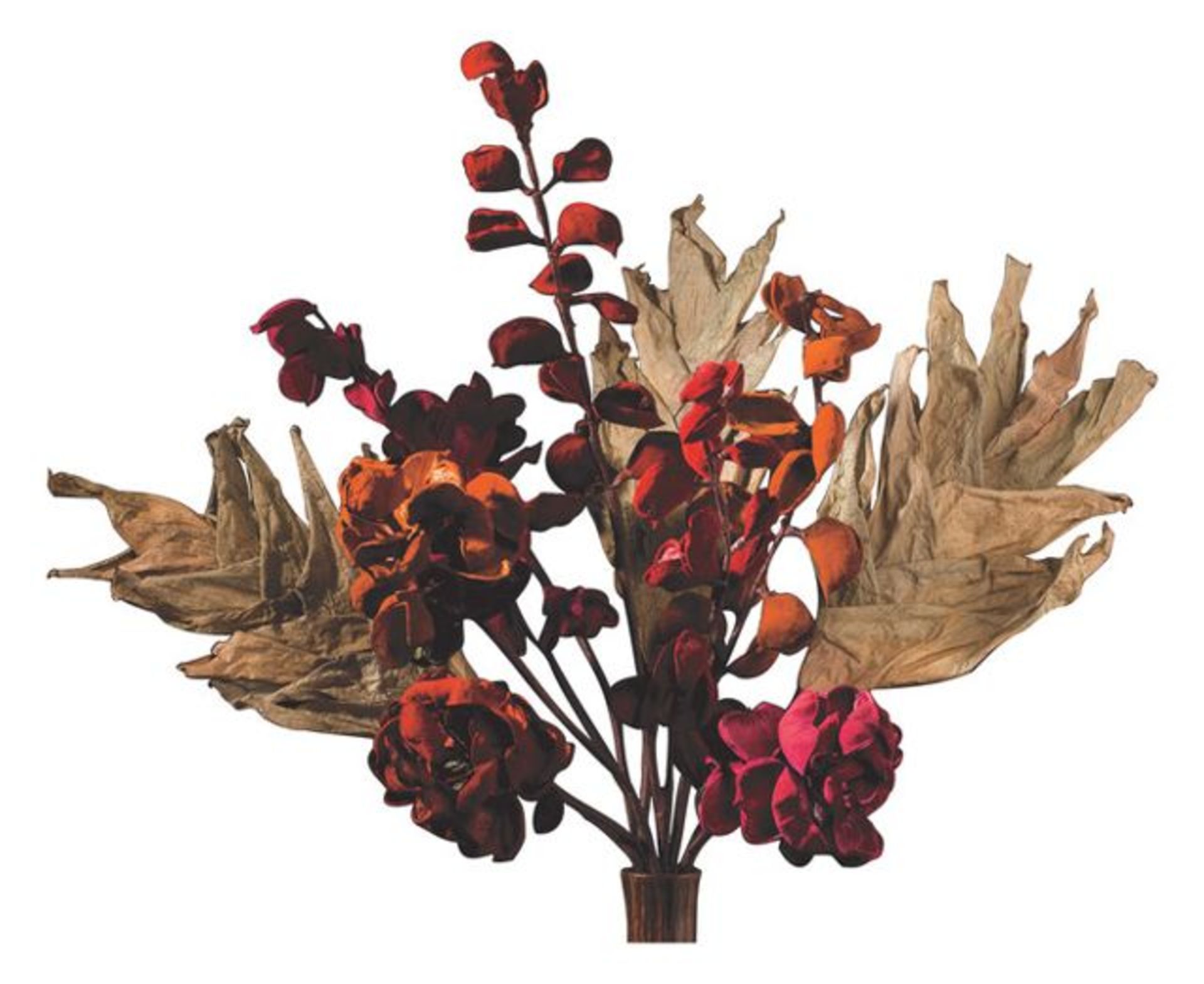 1 GRADE A / RRP £105.60 BOXED 10 PIECE ARTIFICIAL FLOWER ARRANGEMENT SET