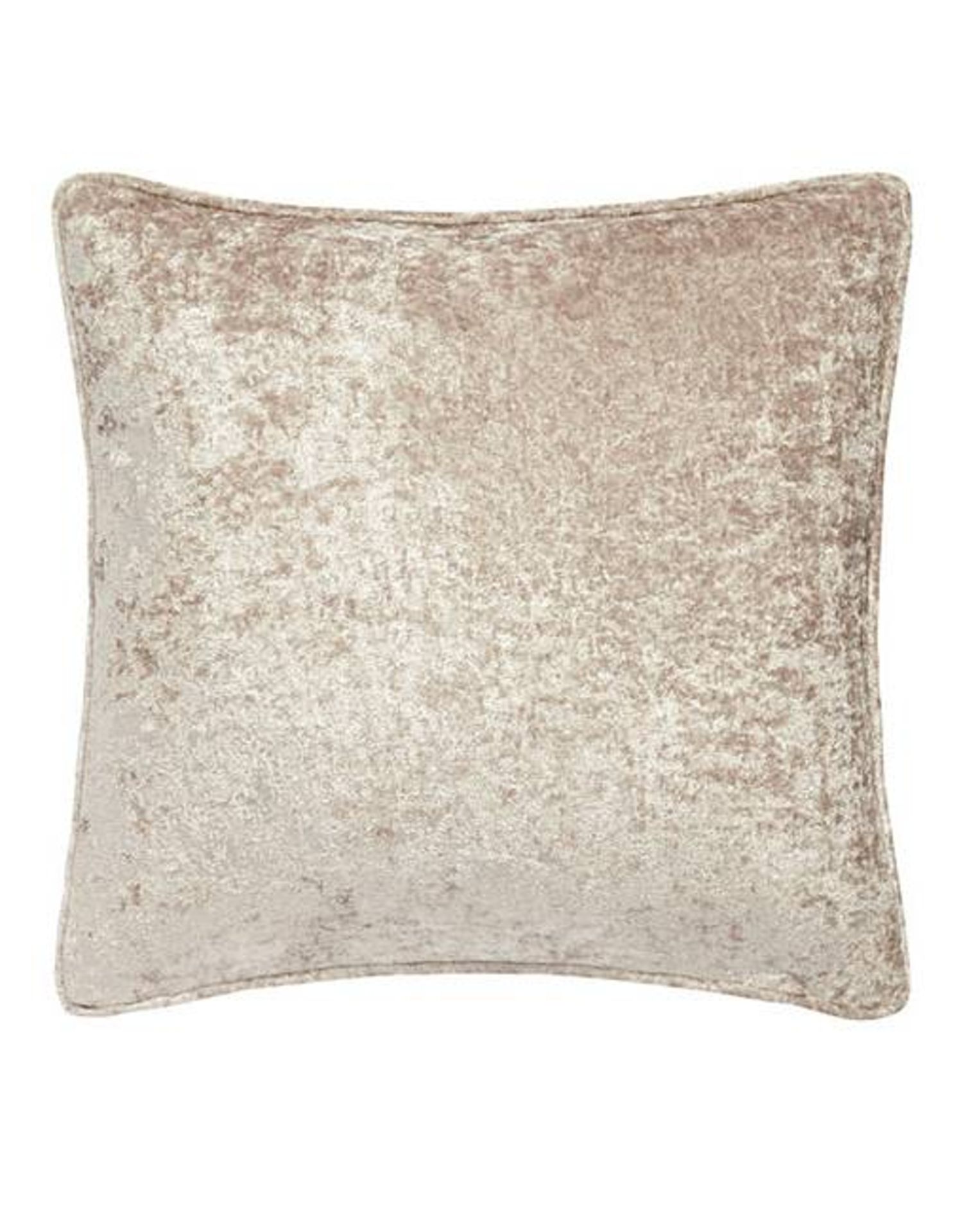 1 AS NEW BAGGED CRUSHED VELVET PILLOWSHAMS