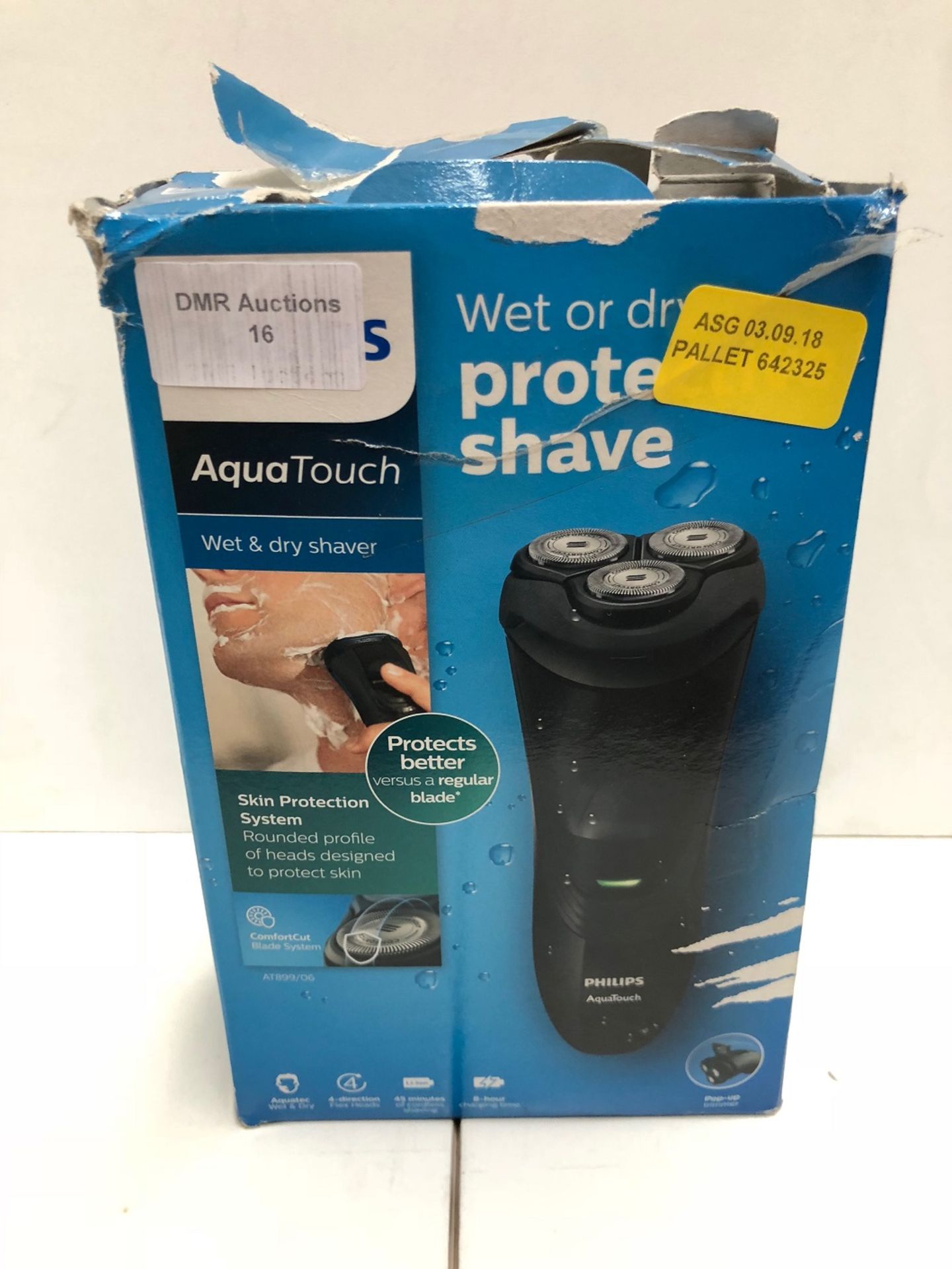 1 / PHILIPS WET OR DRY SHAVER RRP £60 / ASG 03.09.18 PALLET 642325 (VIEWING HIGHLY RECOMMENDED)