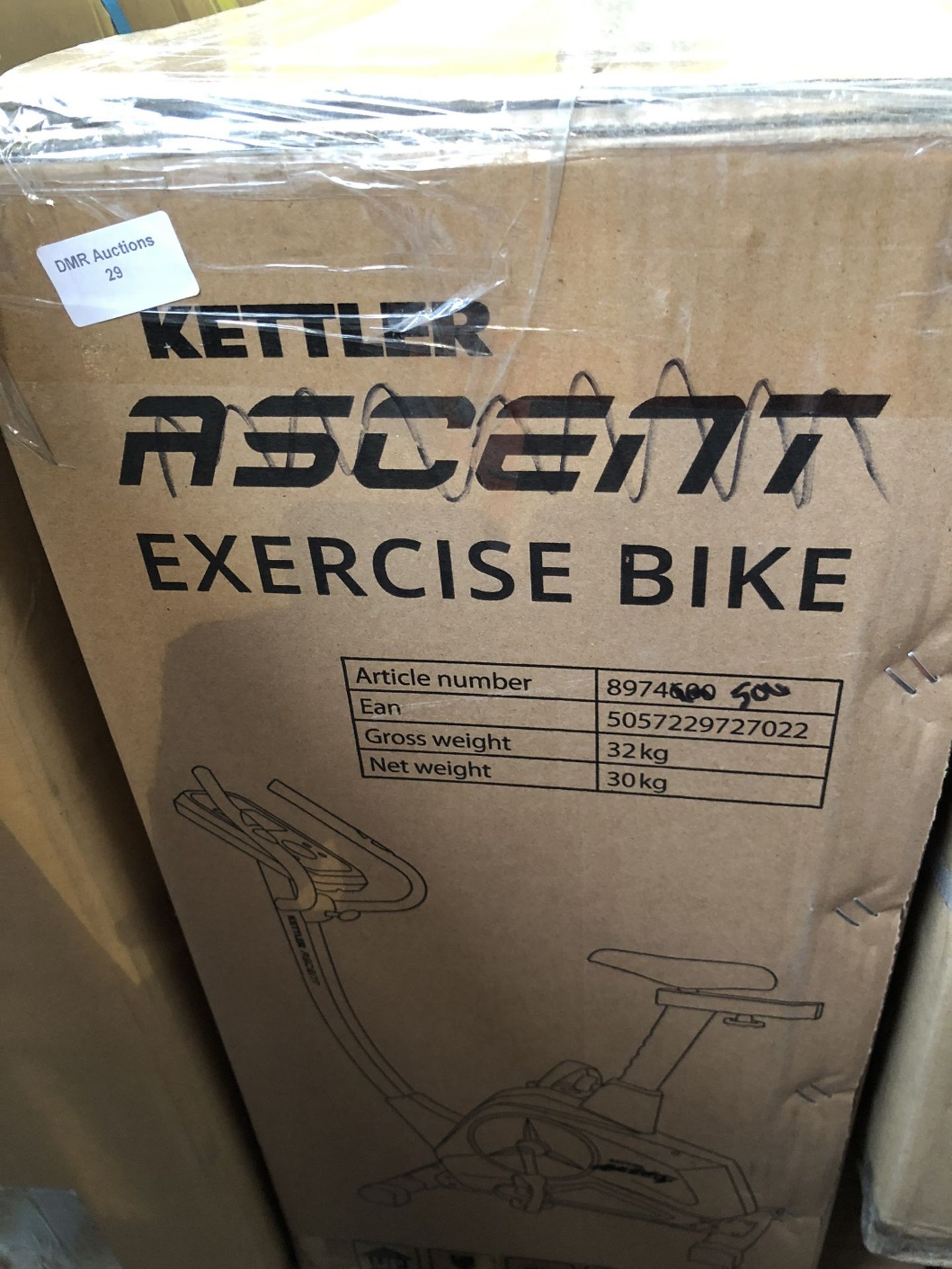 1 BOXED KETTLER REMO EXERCISE BIKE / RRP £239.00 ( - Image 2 of 2