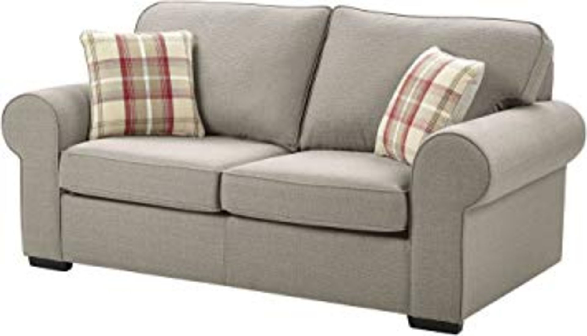 1 BRAND NEW BAGGED EARLEY LARGE 3 SEATER SOFA IN TAUPE CTS07888 (VIEWING HIGHLY RECOMMENDED)